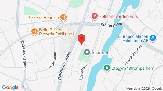 Apartments for rent i Eskilstuna - kort over placeringen