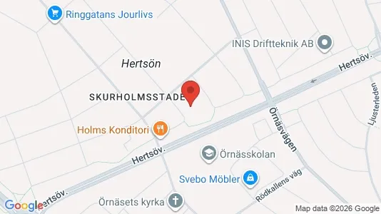 Apartments for rent i Luleå - kort over placeringen