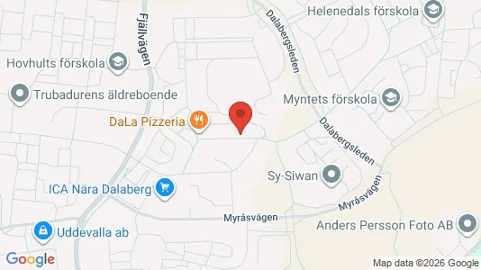 Apartments for rent i Uddevalla - kort over placeringen