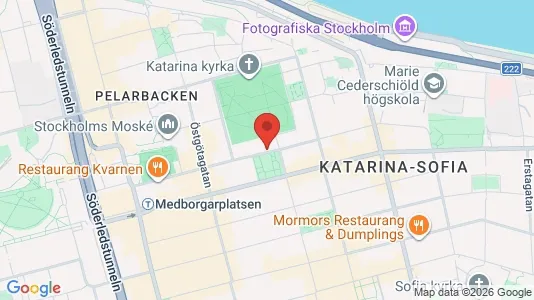 Apartments for rent i Södermalm - kort over placeringen