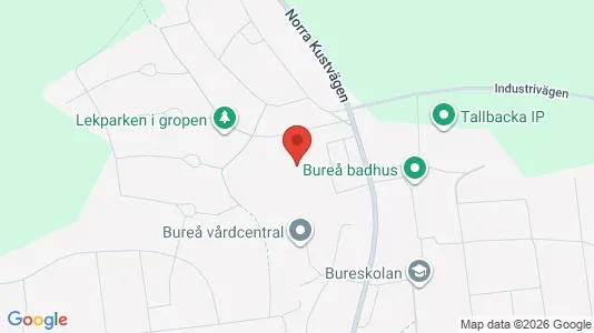 Apartments for rent i Skellefteå - kort over placeringen
