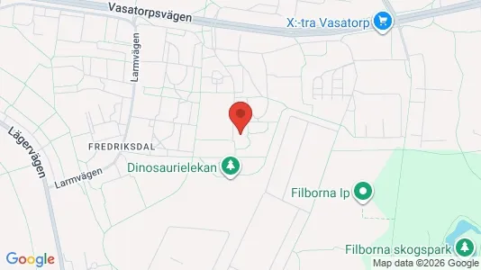 Apartments for rent i Helsingborg - kort over placeringen