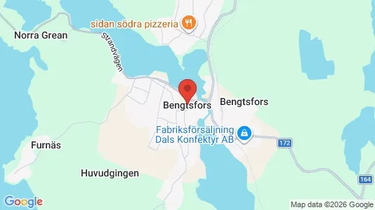 Apartments for rent i Bengtsfors - kort over placeringen