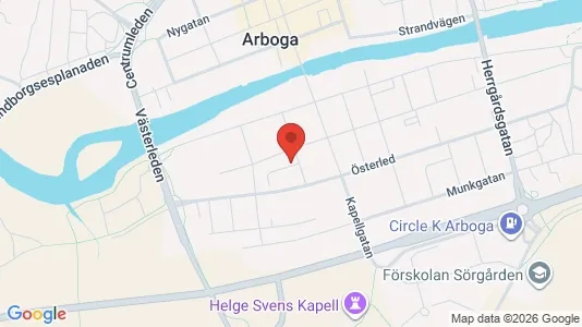 Apartments for rent i Arboga - kort over placeringen