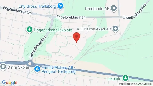 Apartments for rent i Trelleborg - kort over placeringen