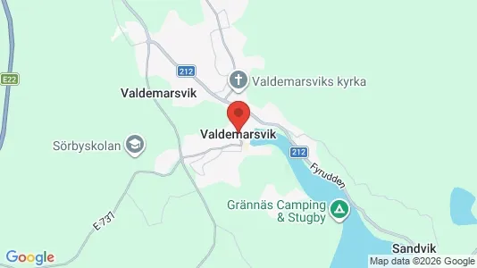 Apartments for rent in Valdemarsvik - Photo from Google Street View