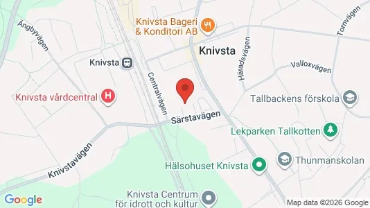Apartments for rent i Knivsta - kort over placeringen
