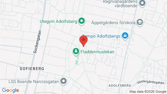 Apartments for rent i Helsingborg - kort over placeringen