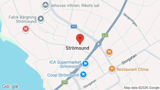Apartments for rent in Strömsund - Photo from Google Street View