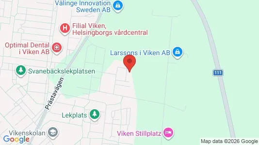 Apartments for rent i Höganäs - kort over placeringen