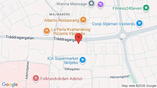 Apartments for rent i Västerås - kort over placeringen