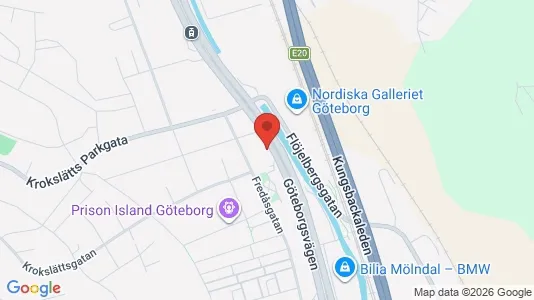 Apartments for rent i Mölndal - kort over placeringen
