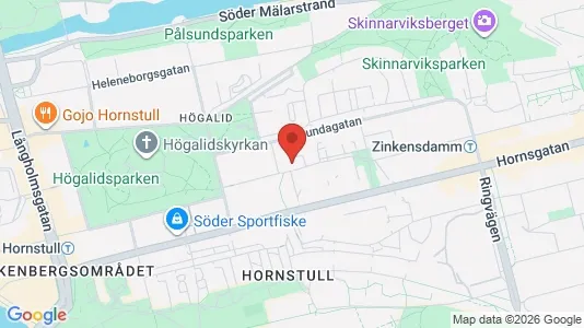 Apartments for rent i Södermalm - kort over placeringen