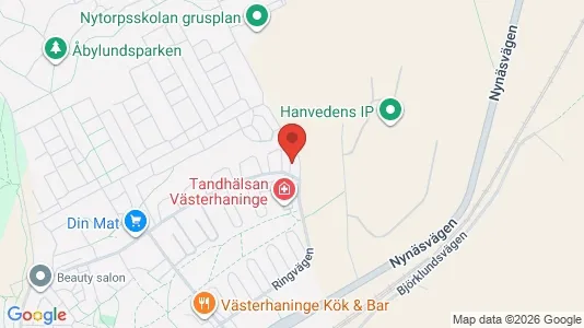 Apartments for rent i Haninge - kort over placeringen
