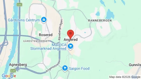 Houses for rent in Angered - Photo from Google Street View