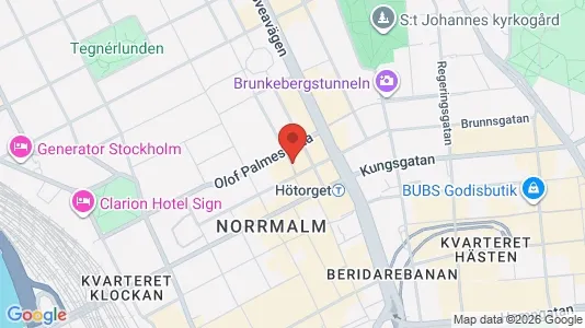 Apartments for rent i Stockholm City - kort over placeringen