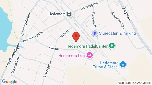 Apartments for rent i Hedemora - kort over placeringen