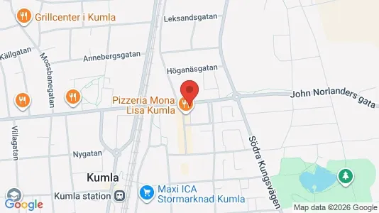 Apartments for rent i Kumla - kort over placeringen