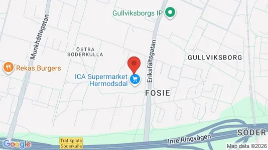 Apartments for rent i Fosie - kort over placeringen