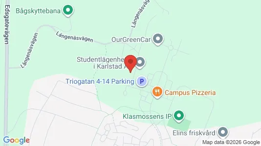 Apartments for rent i Karlstad - kort over placeringen