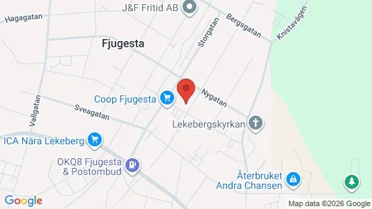 Apartments for rent i Lekeberg - kort over placeringen