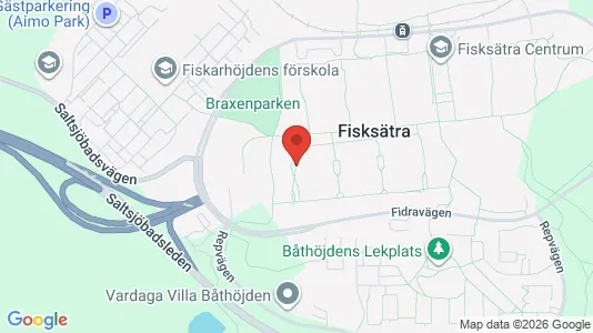 Apartments for rent i Nacka - kort over placeringen