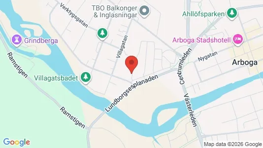Apartments for rent i Arboga - kort over placeringen