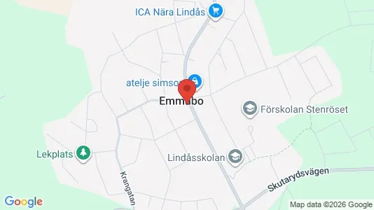 Apartments for rent i Emmaboda - kort over placeringen