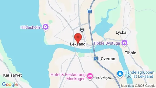 Apartments for rent in Leksand - Photo from Google Street View