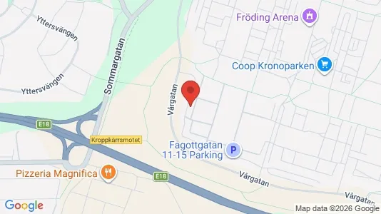 Apartments for rent i Karlstad - kort over placeringen