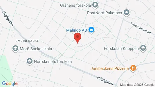 Apartments for rent i Skellefteå - kort over placeringen