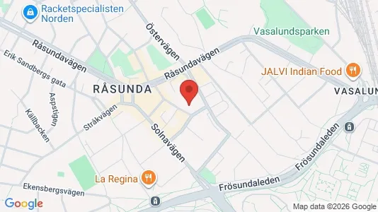 Apartments for rent i Solna - kort over placeringen