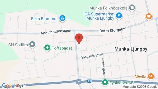 Apartments for rent i Ängelholm - kort over placeringen