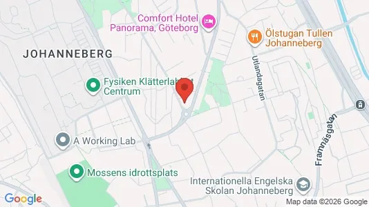 Apartments for rent i Johanneberg - kort over placeringen