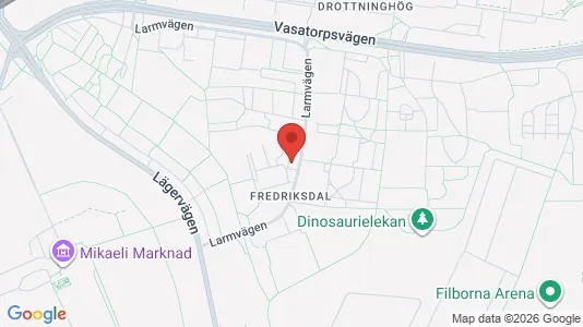 Apartments for rent i Helsingborg - kort over placeringen