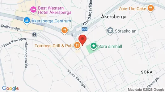 Apartments for rent i Österåker - kort over placeringen