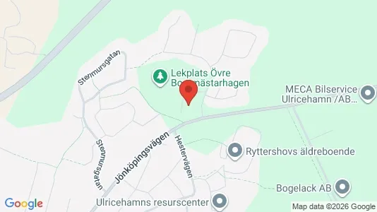 Apartments for rent i Ulricehamn - kort over placeringen