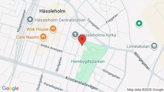Apartments for rent i Hässleholm - kort over placeringen