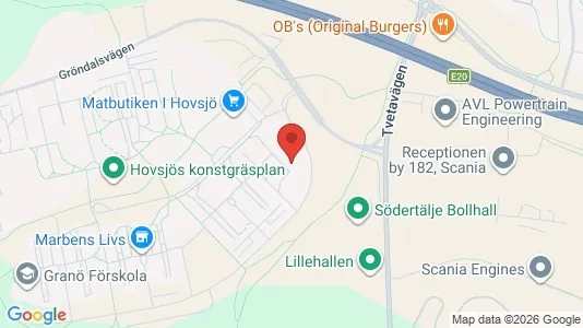 Apartments for rent i Södertälje - kort over placeringen