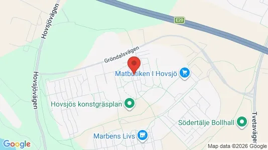 Apartments for rent i Södertälje - kort over placeringen