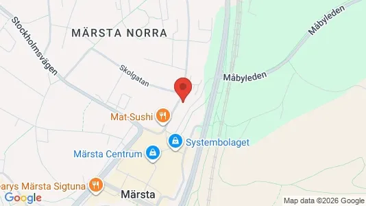 Apartments for rent i Sigtuna - kort over placeringen