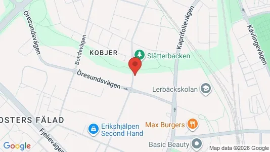 Apartments for rent i Lund - kort over placeringen
