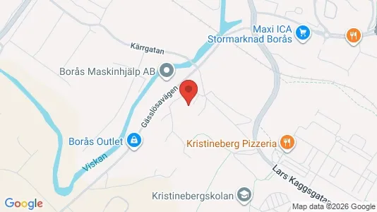 Apartments for rent i Borås - kort over placeringen