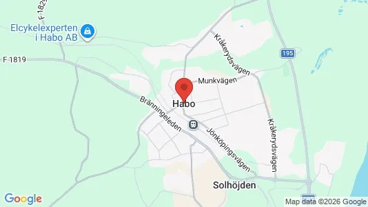 Apartments for rent i Håbo - kort over placeringen