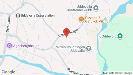 Apartments for rent i Uddevalla - kort over placeringen