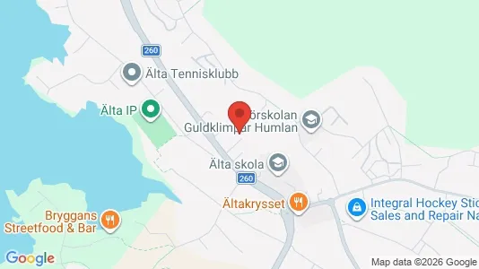 Apartments for rent i Nacka - kort over placeringen