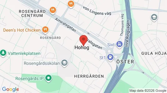 Apartments for rent i Rosengård - kort over placeringen