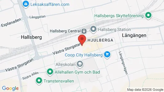 Apartments for rent i Hallsberg - kort over placeringen