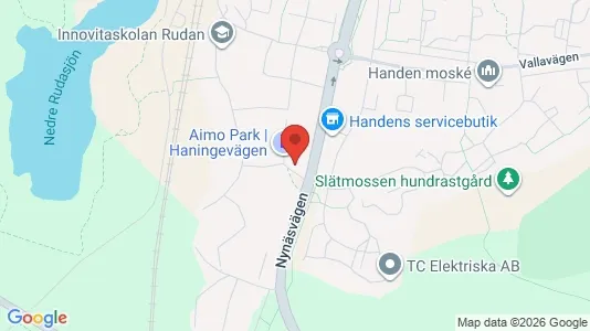 Apartments for rent i Haninge - kort over placeringen
