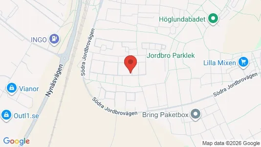 Apartments for rent i Haninge - kort over placeringen